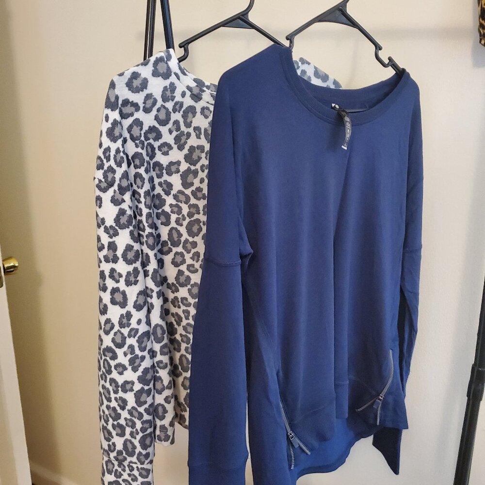 Size large long  sleeve shirts x 2